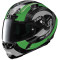 X-LITE X-803 RS ULTRA CARBONO HATTRICK - Model 75-NEGRE CARBON VERD ANTRACITA