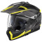 NOLAN N70-2 X EARTHQUAKE N-COM - Modelo 47-FLAT LAVA GREY YELLOW