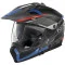 NOLAN N70-2 X EARTHQUAKE N-COM - Modello 48-PIATTO GRIGIO LAVA BLU