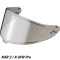 SHOEI PANTALLA CWR-F2PN IRIDIUM - Modell SPECTRA SILVER