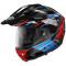X-LITE X-552 ULTRA Z WŁÓKNA WĘGLOWEGO WAYPOINT N-COM - Model WĘGLOWY NIEBIESKI CZERWONY CZARNY