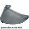 AGV PANTALLA GT3-1 SPORTMODULAR (XL-XXL-XXXL) - Modell RAUCH 50%
