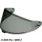 SHOEI PANTALLA CWR-F2 RACING - Modelo DARK SMOKE