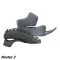 SHOEI NEOTEC 2 MOUSSES DE JOUES 35MM