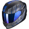 SCORPION EXO-520 EVO AIR MAHA - Model MATT BLACK/BLUE