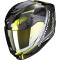 SCORPION EXO-391 HAUT - Modelo BLACK/SILVER/NEON YELLOW