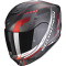 SCORPION EXO-391 HAUT - Modelo MATT BLACK/SILVER/RED