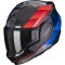 SCORPION EXO-TECH EVO CARBONO GENUS - Modell SCHWARZ/BLAU/ROT