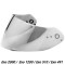 SCORPION EXO PANTALLA KDF-14 - Modell IRIDIUM SILBER