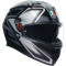 AGV K3 COMPOUND - Modelo MATT BLACK/GREY