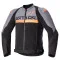 ALPINESTARS SMX AIR - Model MØRKEGÅR SORT ORANGE FLUOR