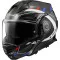 LS2 FF901 ADVANT X CARBON FUTURE - Model GLOSS WHITE/BLUE