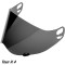 ARAI SHIELD TX-4 - Model DARK SMOKE