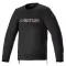 ALPINESTARS LEGIT CREW FLEECE - Modello 105-NERO GRIGIO FREDDO