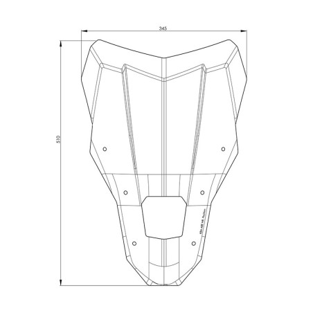 TOURATECH PARABRISAS L HONDA CRF 1100L AFRICA TWIN ADVENTURE SPORTS TINTED