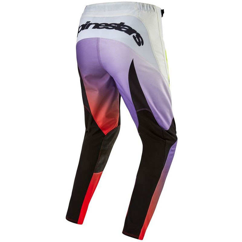 Alpinestars Fluid Lurv Pantaloni Motocross – Blu/Nero, Taglia 32, Tessuto Leggero 600D Con Inserti Elasticizzati E Ginocchia Rinforzate