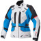 ALPINESTARS HONDA STELLA ANDES V3 DRYSTAR JACKA - Modell 9173 ICE GRY BLÅ BR RÖD