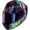 SHARK SPARTAN RS SHAYTAN - Modelo BLACK/GREEN/VIOLET