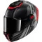 SHARK SPARTAN RS CARBONE SHAWN - Modèle CARBON/ORANGE/SILVER