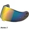 SHOEI CNS-3C IRIDIUM-SKÆRM - Model SPECTRA FLUO ORANGE