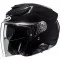 HJC F31 MONOCOLOR - Model METALL NEGRE