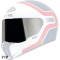 HJC PANTALLA HJ-41 IRIDIUM - Modelo SILVER
