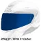 HJC PANTALLA HJ-37 IRIDIUM