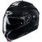 HJC C91N MONOCOLOR - Modell METAL SVART