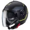 CABERG RIVIERA V4 X GEO - Modelo MATT BLACK/YELLOW-FLUO/GREY