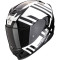 SCORPION EXO-520 EVO AIR BANSHEE - Model WHITE PEARL/BLACK