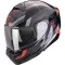 SCORPION EXO-930 EVO SIKON - Model BLACK/SILVER/RED