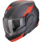 SCORPION EXO-TECH EVO ZESPÓŁ - Model CZARNY MAT/SREBRNY/CZERWONY