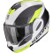 Tým SCORPION EXO-TECH EVO - Model BÍLÁ/ŽLUTÁ FLUOR