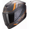SCORPION EXO-1400 EVO II CARBONO AIR MIRAGE - Modell SCHWARZ MATT/ORANGE