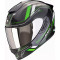 SCORPION EXO-1400 EVO II CARBONO AIR MIRAGE - Modell SCHWARZ/GRÜN