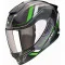 SCORPION EXO-1400 EVO II CARBONO AIR MIRAGE - Modello NERO/VERDE