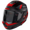 NOLAN N120-1 SUBWAY - Modello 22-NERO PIATTO ROSSO