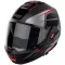 NOLAN N120-1 NOČNÍ ŽIVOT - Model 25-FLG ČERVENO-STŘÍBRNÁ/ČERNÁ FB