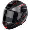 NOLAN N120-1 ŻYCIE NOCNE - Model 25-FLG CZERWONY/SREBRNY/CZARNY FB