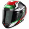NOLAN X-804 RS ULTRA CARBONO MAVEN - Model 17-CARBON BLANC-VERMELL-VERD