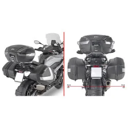 GIVI SUPPORT VALISES BMW S 1000 XR