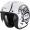 SCORPION BELFAST EVO ROMEO - Modèle WHITE MATT/BLACK
