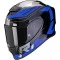 SCORPION EXO-R1 EVO AIR BLAZE - Modèle BLACK/BLUE