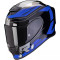 SCORPION EXO-R1 EVO AIR BLAZE - Model BLACK/BLUE