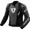 REV'IT CONTROL LEATHER JACKET - Modell SCHWARZ/WEISS