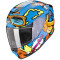 SCORPION EXO-JNR AIR FUN - Model BLAU/TARONJA
