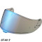 SHOEI CNS-1C IRIDIUM-SKÆRM - Model SPECTRA BLÅ