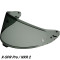 SHOEI PANTALLA CWR-F2R - Modell Dunkler Rauch