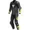 DAINESE MISANO 3 PERF D-AIR 1 PIEZA - Modelo BLACK/ANTHRACITE/FLUO-YELLOW