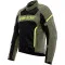 DAINESE AIR FRAME 3 TEX - Modelo ARMY GREEN/BLACK/FLUO-YELLOW